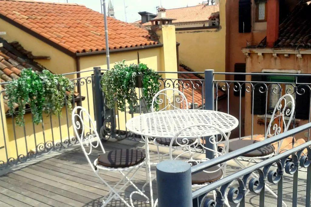 Modern Apartment Venice With Terrace Veneza Exterior foto